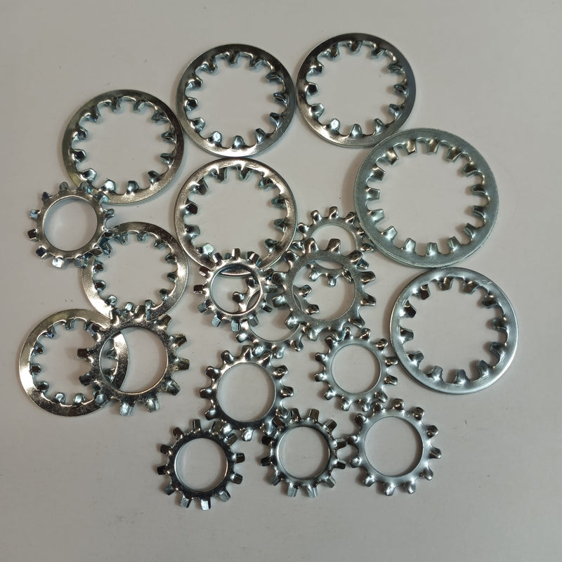 Chassis shakeproof washer set