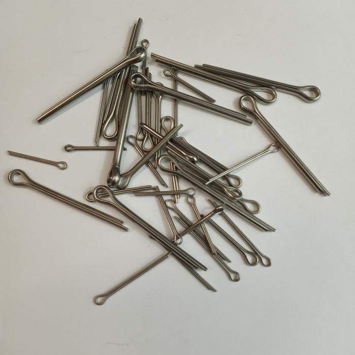 Chassis split pin set, stainless steel