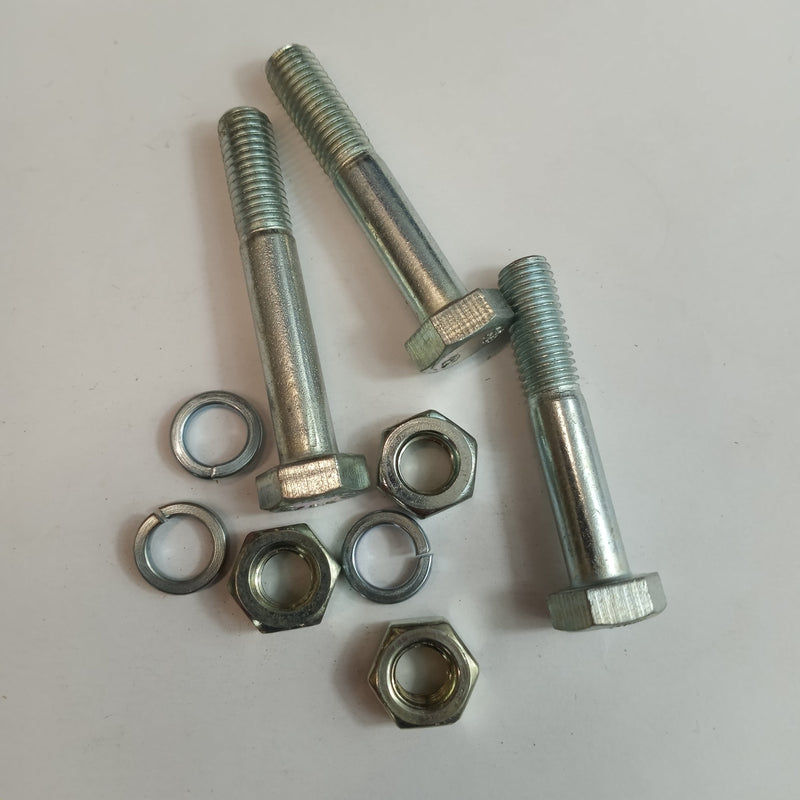 Pedal bracket fastener set
