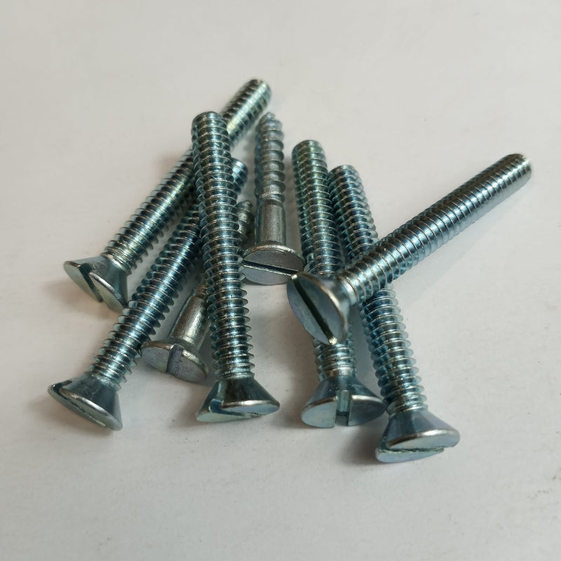 Screw set, interior door latch