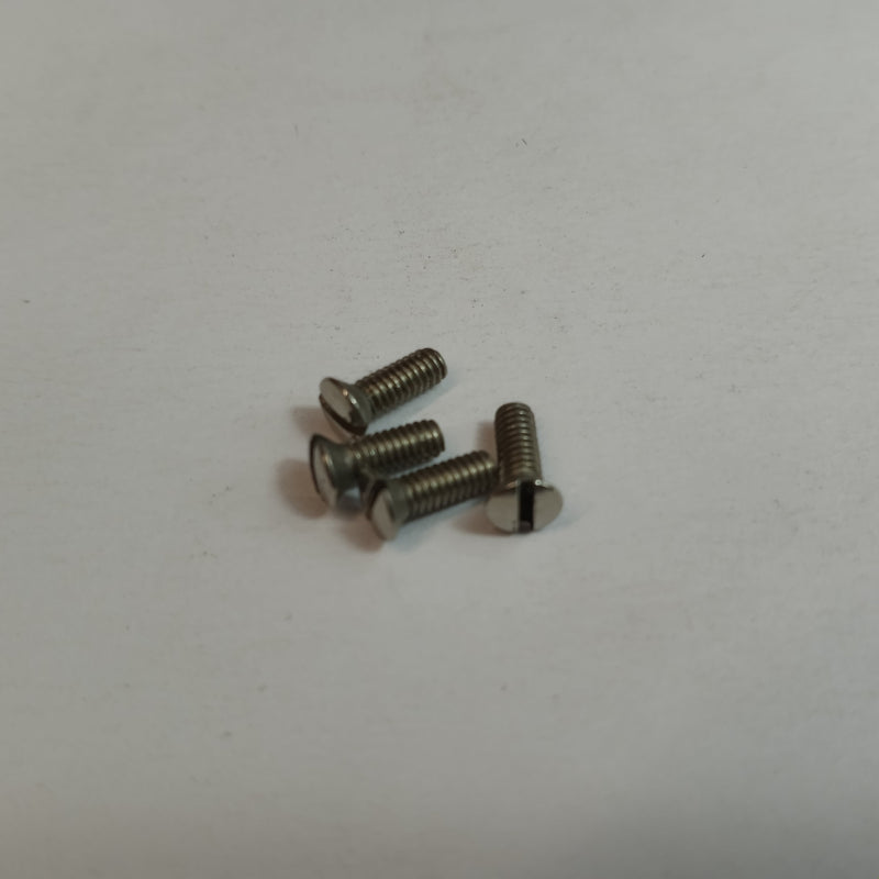 Screw set, door latch cover