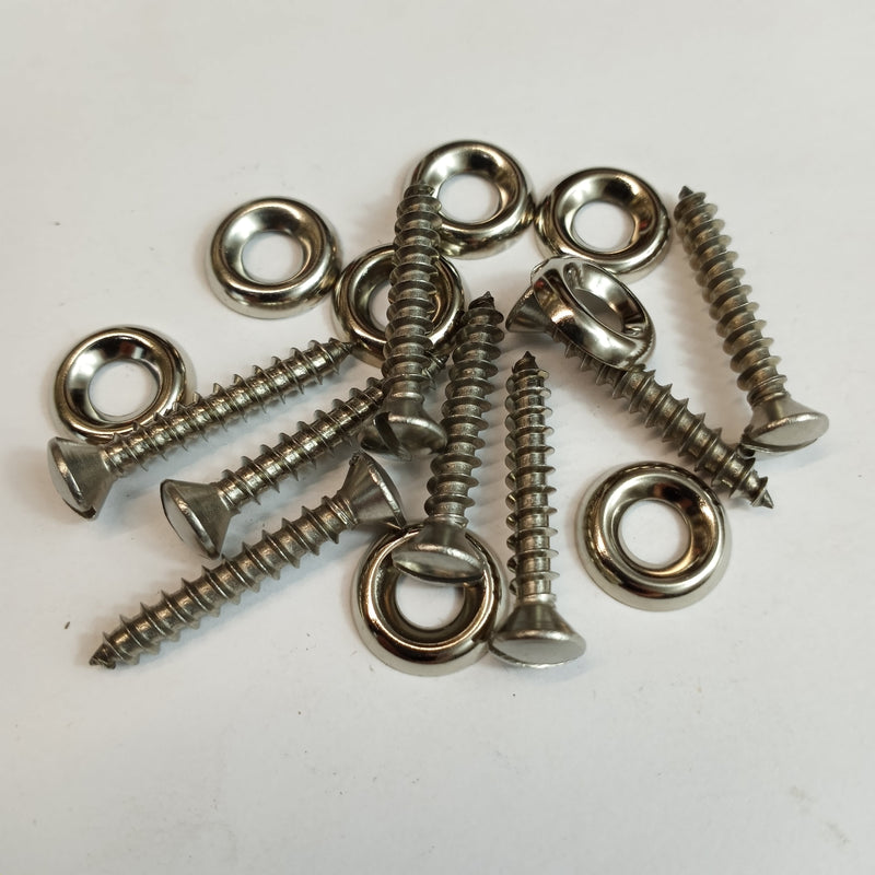 Screw set, rexine dash, slotted