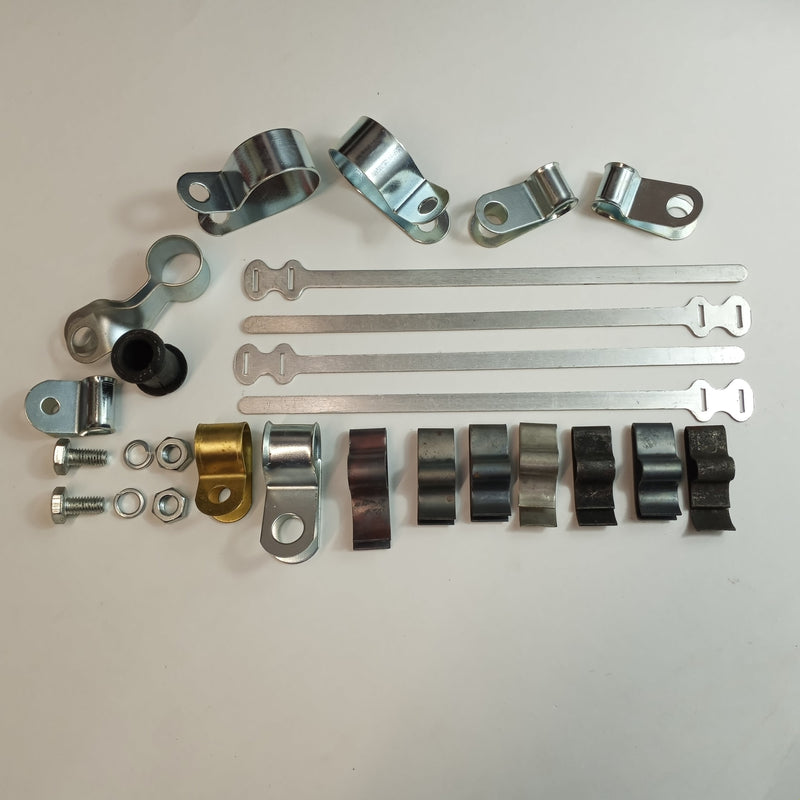 Wire harness clip set