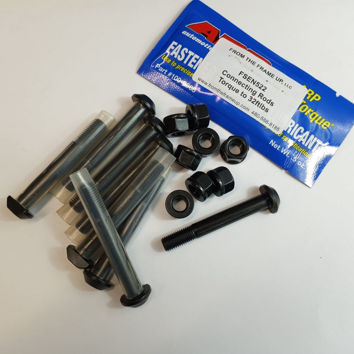 FSEN522Connecting rod bolt & nut set, ARP brand, XPAG — From The Frame Up