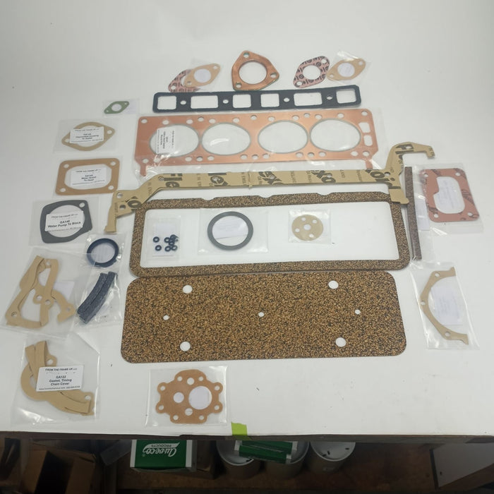 Engine gasket set, complete