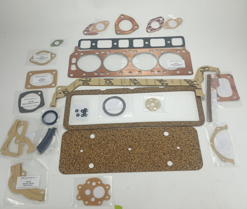 Engine gasket set, complete