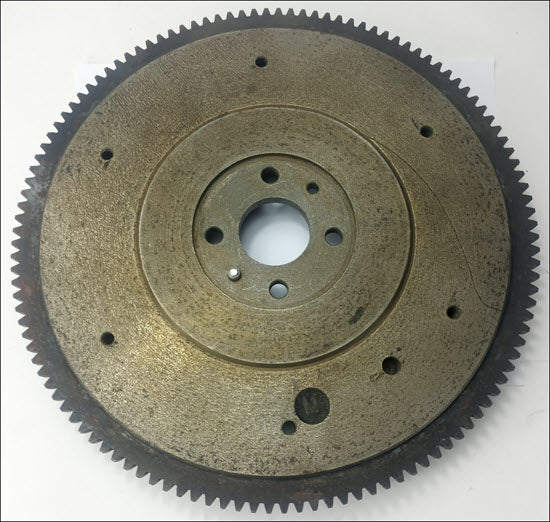 Flywheel w/ring gear, 10 3/8" OD, TD (e)9408 - TF