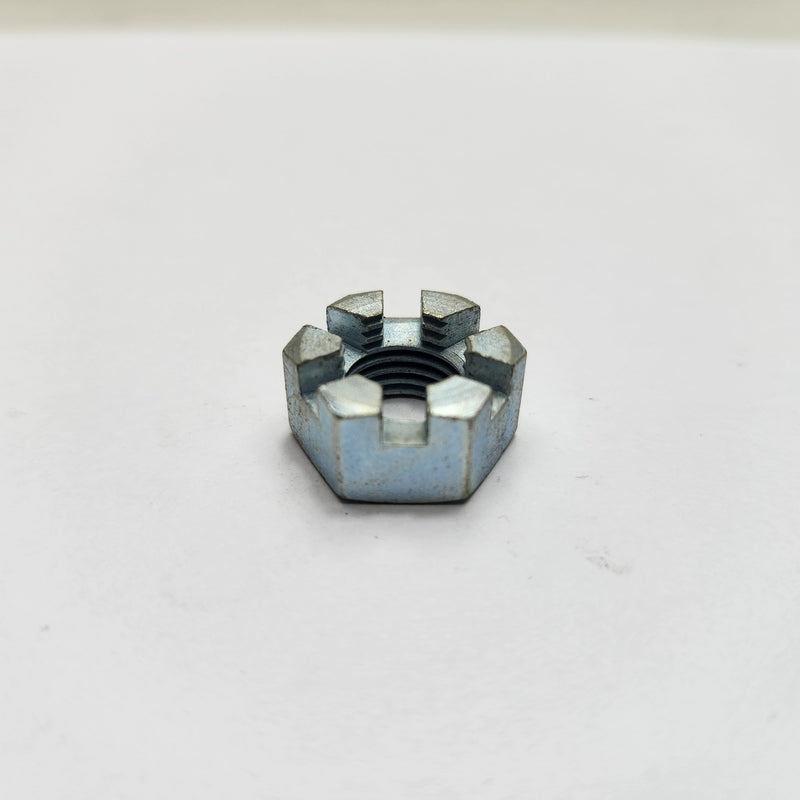 7/16 BSF hex slotted nut