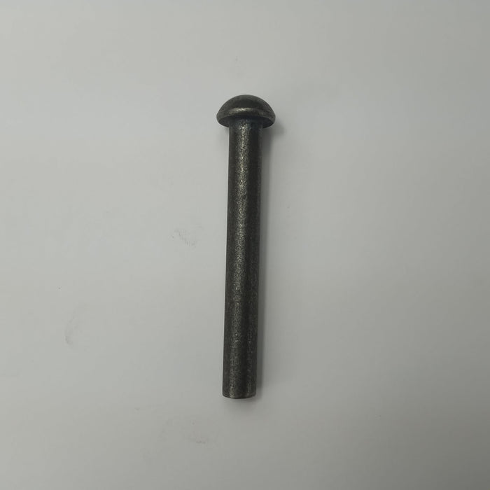 Solid, round head, 5/16” x 2 1/2", steel