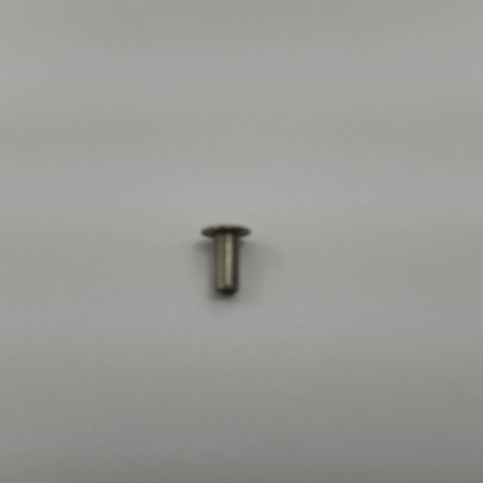 Tubular oval head  - .085"x1/4", aluminum (ea)