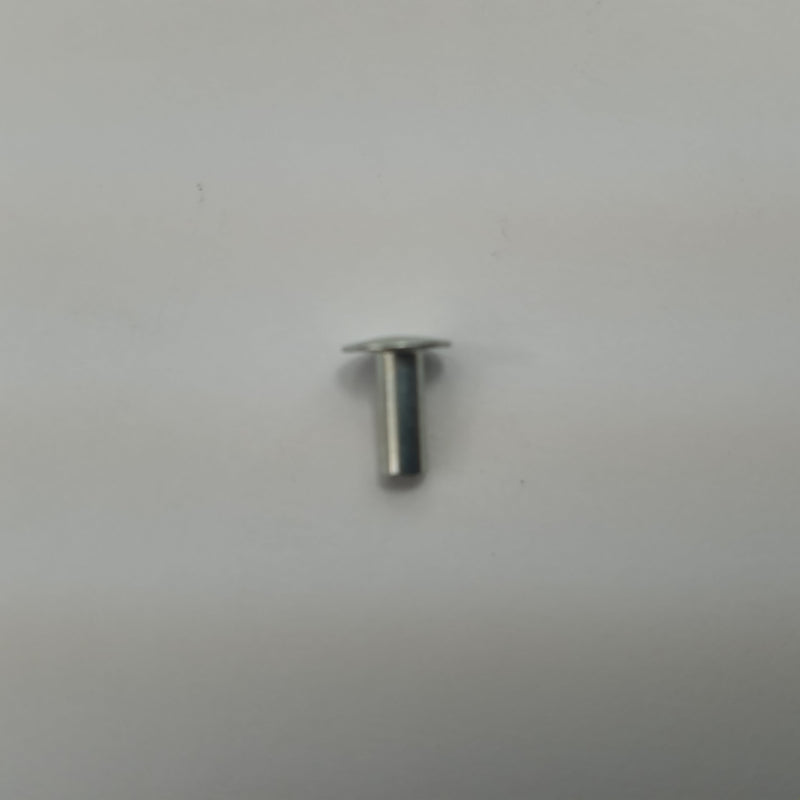 Tubular oval head (.28" dia.)  - 1/8"x5/16", nickel, includes burr (ea)