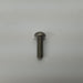 Unslotted rivet/screw, ROUND head (.30" dia.), stainless