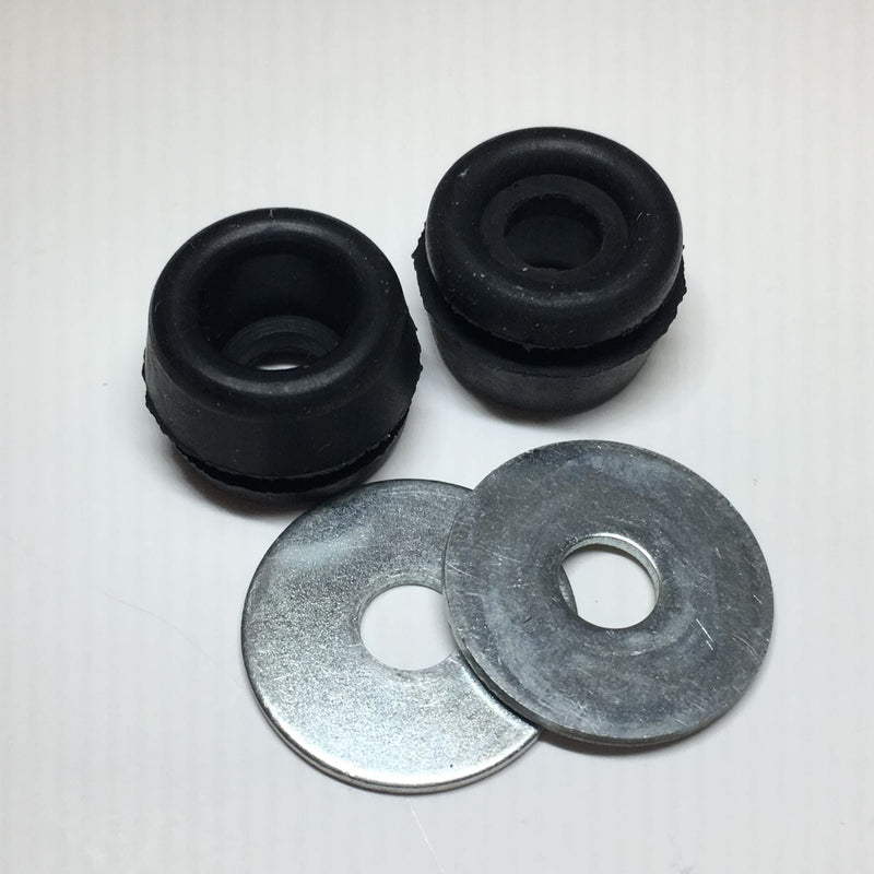 Bumper, door check, set of 2