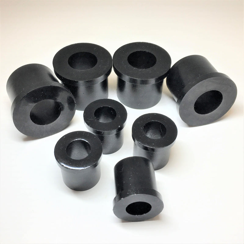 Rear spring bushing set