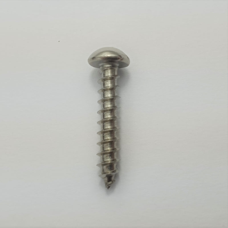 No. 6 x ½” rnd hd SMS, Brass