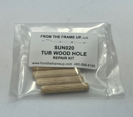 Tub wood hole repair kit.