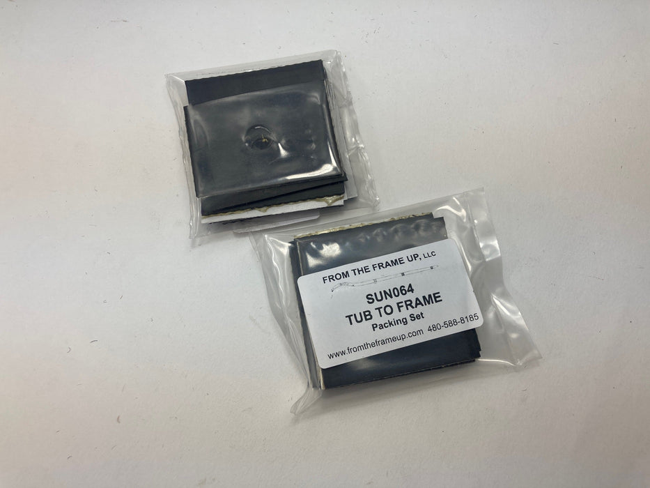 SUN064Tub to frame packing set — From The Frame Up