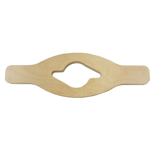 Wood knock-off wrench