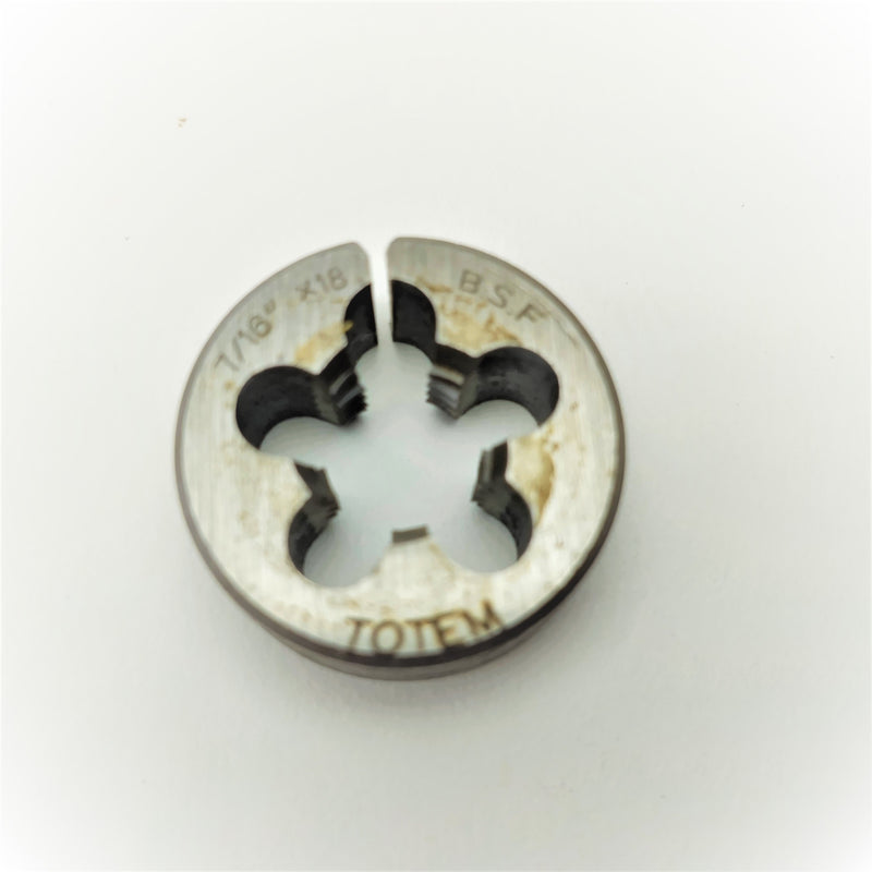 7/16 BSF x 18, die