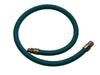 Tire Pump replacement hose, 23", includes new brass end fittings.
