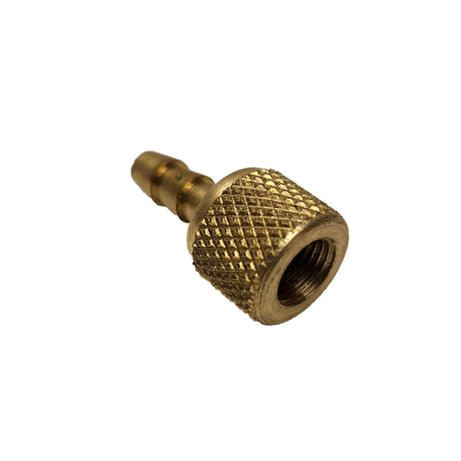 Schraeder hose valve, brass