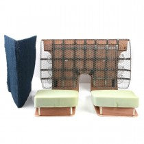 TC squab & cushion set