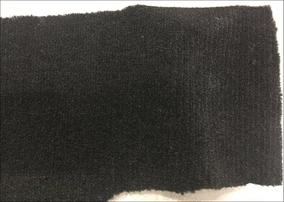 Carpet bulk, black, 1'x40"