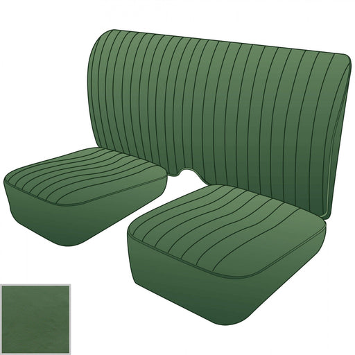 Leather seat kit, Green