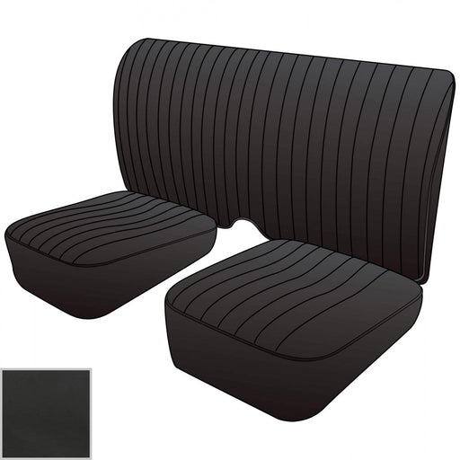 Leather seat kit Black