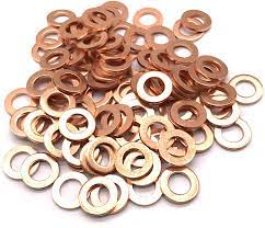 Copper washer, TA/TB MC banjo bolt washer, large