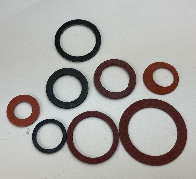 Fiber washer, .39 x.55"